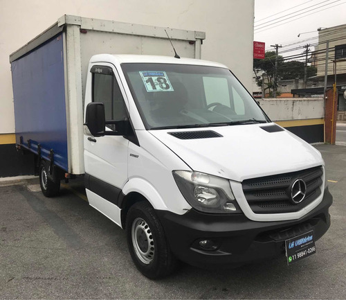 Mercedes Sprinter Chassi 313 Com Bau Sider 2018 C/ 72.000km