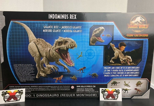 Imagen 4 de 6 de Indominus Rex Super Colosal Campo Cretácico @@