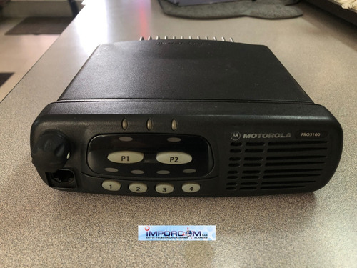 Radio Analogo Movil Motorola Pro 3100 De 45 Vatios Eb Vhf (Usado)