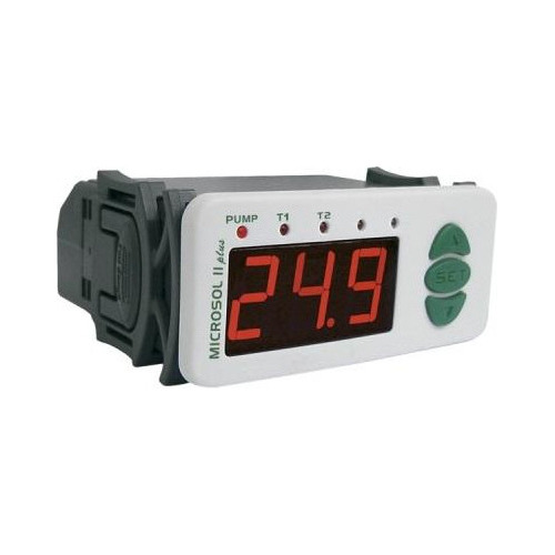 Controlador Electrónico Full Gauge Solar 110/220v Microsolii