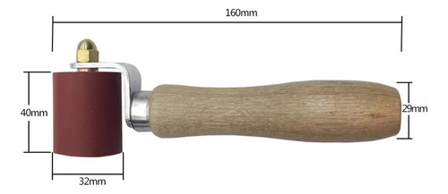 Rodillo De Presión De 40 Mm/1,6 Pulgadas, Costura De Silicon