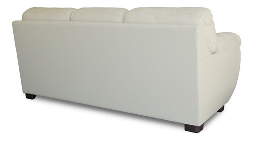Sofa De Piel - Derby - Conforto Muebles Color Marfil
