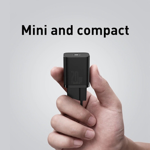 Imagem 6 de 8 de Carregador Tomada Usb Pd Quick Charge 20w iPhone 12 Baseus