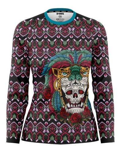 comprar Doxe Jersey Dama Playera Regular Calavera Corona Jaguar 