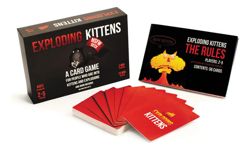 Exploding Kittens Nsfw Juego De Mesa Adultos Juegopoly (Reacondicionado)