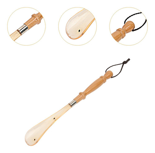 Calzador De Madera Ligero Para Adultos Y Personas Con