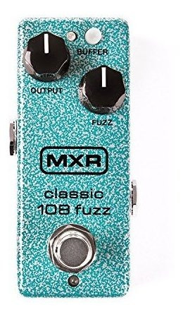 Paquete De Minipedales De Efectos Mxr M296 Classic 108 Fuzz