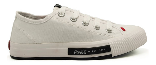 Tênis Coca Cola Daytona Feminino Branco All White Cc1947