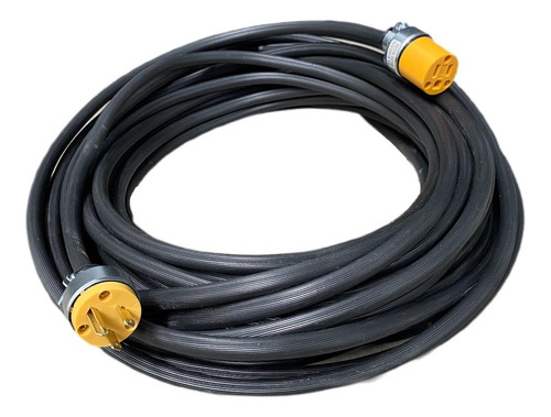 Imagen 6 de 6 de Extension Cable Uso Rudo 20 Metros Calibre 12 3 Lineas 3x12
