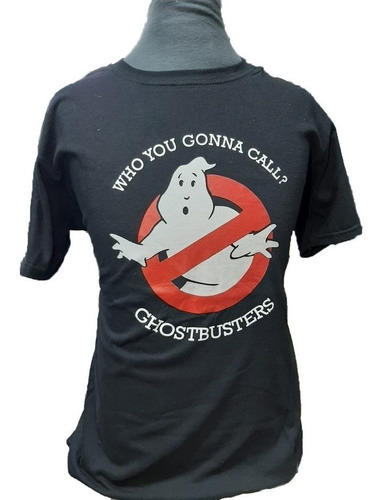 Remera Gb Who You Gonna Call Negra Large