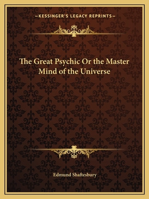 Libro The Great Psychic Or The Master Mind Of The Univers...