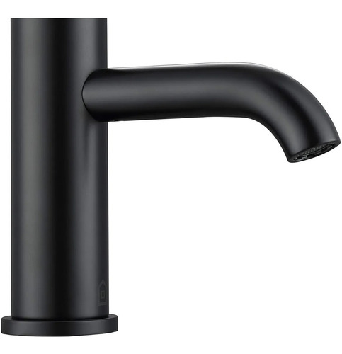 Monomando Lavabo Negro Llave Lavamanos Mezcladora Anbec 17cm