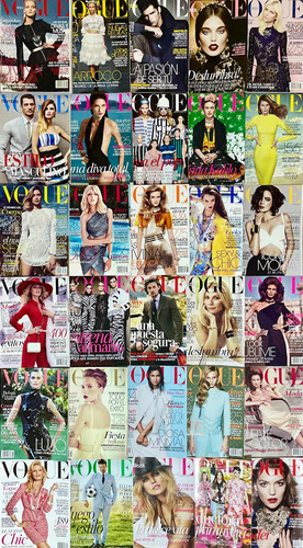 Revistas Vogue. Colección De 95 Revistas De Moda Vogue.