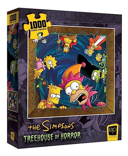 Rompecabezas De 1000 Piezas De The Simpsons Treehouse Of