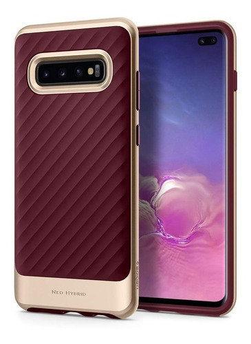 Funda Spigen Samsung S10 Plus [burgundy] Neo Hybrid