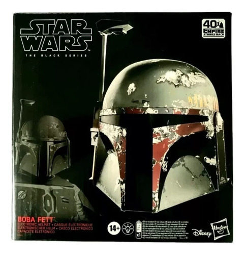 Star Wars Boba Fett Casco 40aniversary Black Series