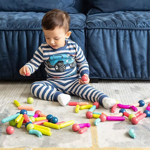 69 Pieces Magnetic Stick Building Blocks Game