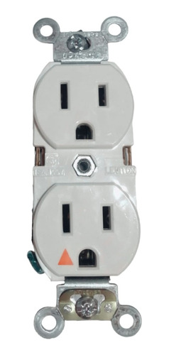 Toma Doble Leviton 15amp - 125v 