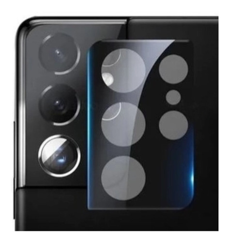 Película Vidro Câmera Traseira Para Samsung Galaxy S21 Ultra