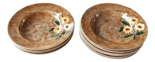 Rdf00810 - Ceramica Prado - Aparelho De Jantar - 48 Peças