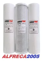 Comprar Cartuchos 10x2,5 Kit De 3 Repuestos Osmosis Filtros De Agua