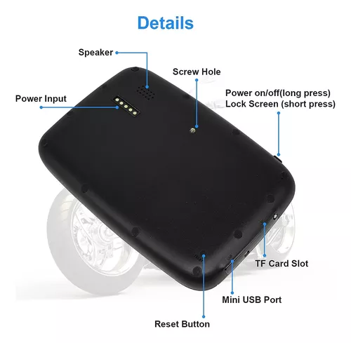 Carpuride W702 Estéreo Inalámbrico Para Automóvil Apple CarPlay & Android  Para Motocicleta,Pantalla Táctil Impermeable de 7 Pulgadas, Compatible con  Bluetooth Dual, Navegación GPS, Siri, Google. : : Electrónica