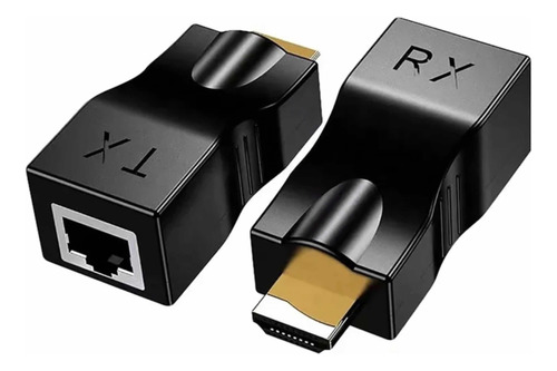 Convertidor De Rj45 A Hdmi 30mts