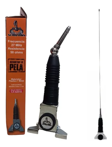 comprar Antena Tipo Latigo Cromada Con Base Tipo Midland 1.80 Metros comprar Antena Tipo Latigo Cromada Con Base Tipo Midland 1.80 Metros