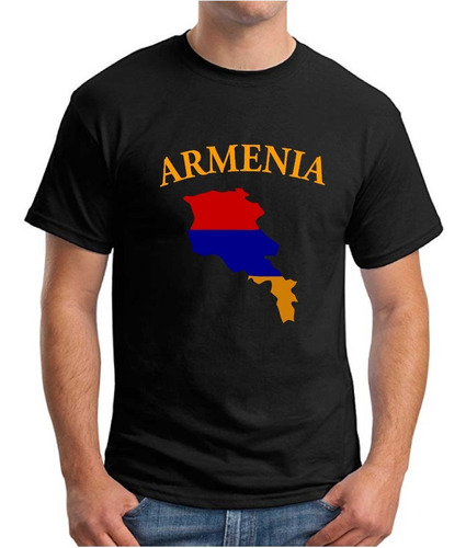 Armenia.mapa. Remera Algodón Premium. Habibis