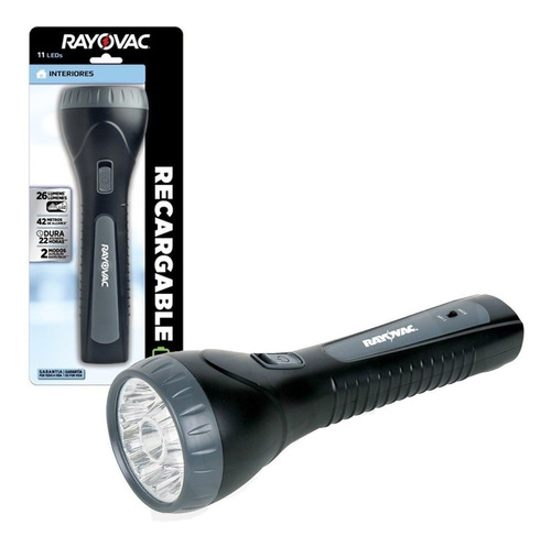 Linterna Recargable Led 220v A Enchufe De Pared Rayovac 