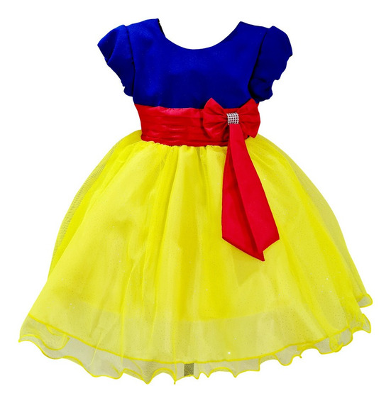 vestido da branca de neve mercado livre