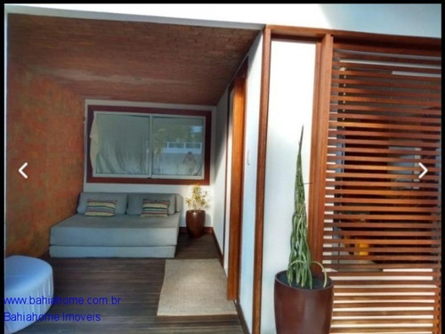 Imagem 4 de 20 de Excelente Casa Com Quatro Suítes A Venda Em Patamares Possui Espaço Gourmet Com Piscina E Churrasqueira, Tornando Os Ambientes Bastante Convidativos - Ca78mc
