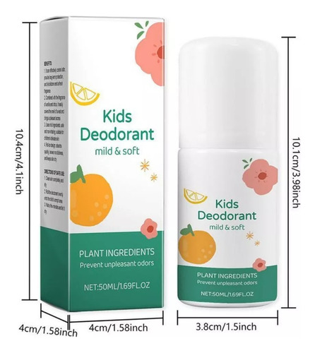 Desodorante Desodorante Natural Sin Aluminio Para Niños