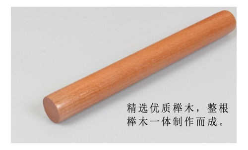 Rodillo De Madera Para Amasar Multiusos