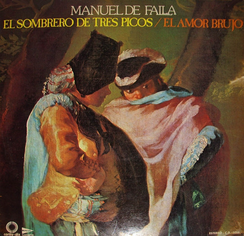 Manuel De Falla - El Sombrero De 3 Picos - Amor Brujo Vinilo