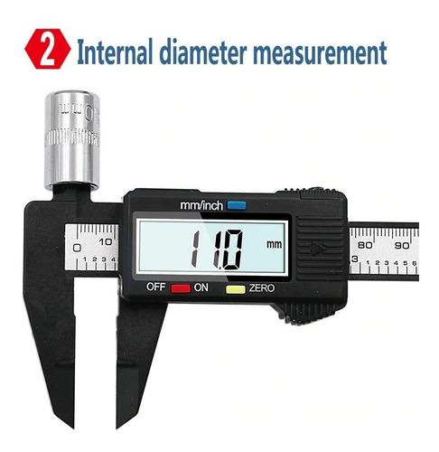 Calibre Digital De Medición Crossmaster Fibra De Carbono