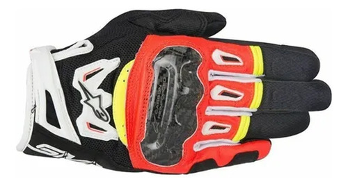 Guantes Pista Alpinestars Smx 2 Carbon V2 Proteccion Rider