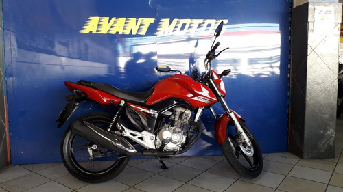 Honda Cg 160 Fan Vermelha 2017