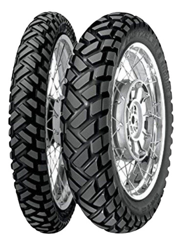 Par Pneu Enduro 3 Metzeler 90/90-21 + 120/80-18 Moto