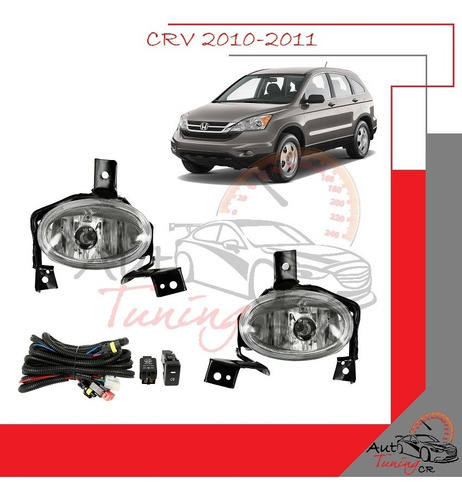 Halogenos Honda Crv 2010-2011