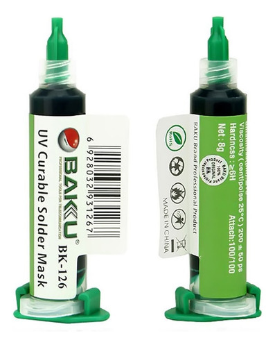 Mgsystem Mascara Antisoldante Uv Baku Antisolder Bk-126 Pcb