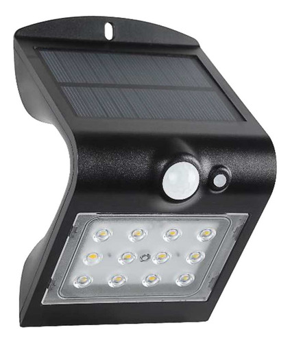 Arbotante Solar Para Exterior Led Sensor Ledvance 89544 4w