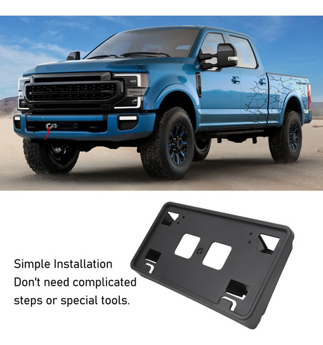 // Soporte De Placa Matrícula Delantera Para Motor Ford