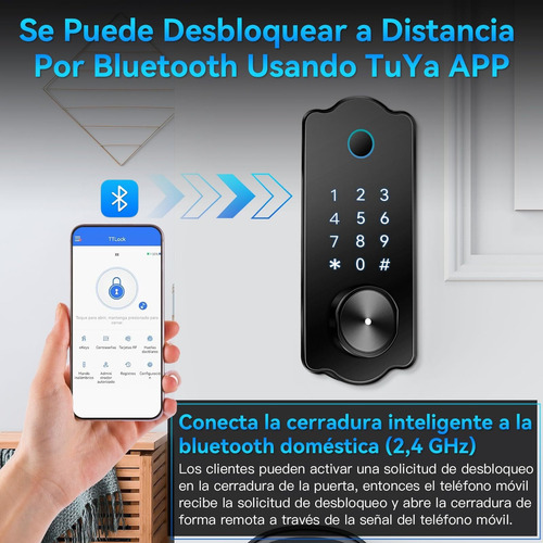 Bloqueio Inteligente, Bloqueio De Senha De Impressão Digital