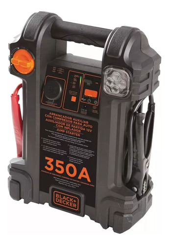 Auxiliar De Partida E Compressor Js350 350a 12v Black Decker