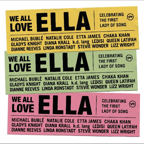 We Love Ella Fitzgerald Natalie Cole Chaka Khan Jazz Cd Pv 