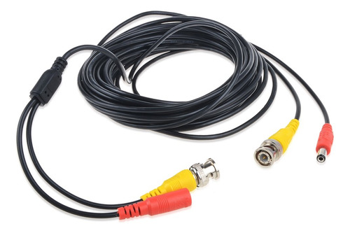 Jantoy 25 Pies Negro De Alimentacion De Video Bnc Cable Cabl