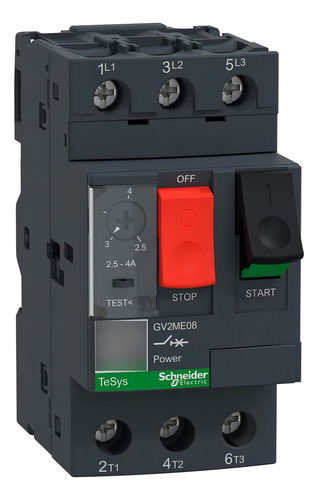 Guardamotor Schneider 3p 2,5/4a 100ka 50hz/60hz