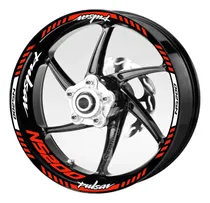 Comprar Calcomanías Stickers Rines Pulsar Ns 200 Neon Reflejante M-1