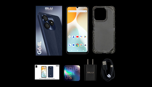 Blu G64l Dual Sim 4g 128 Gb Azul 4 Gb Ram (+8 Gb Ram Virtual Azul